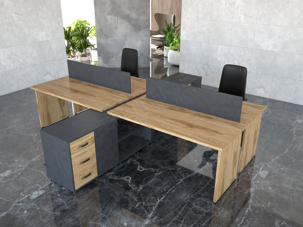 4'lü Çalışma Grubu - Ofis mobilyası - Ofis mobilyaları